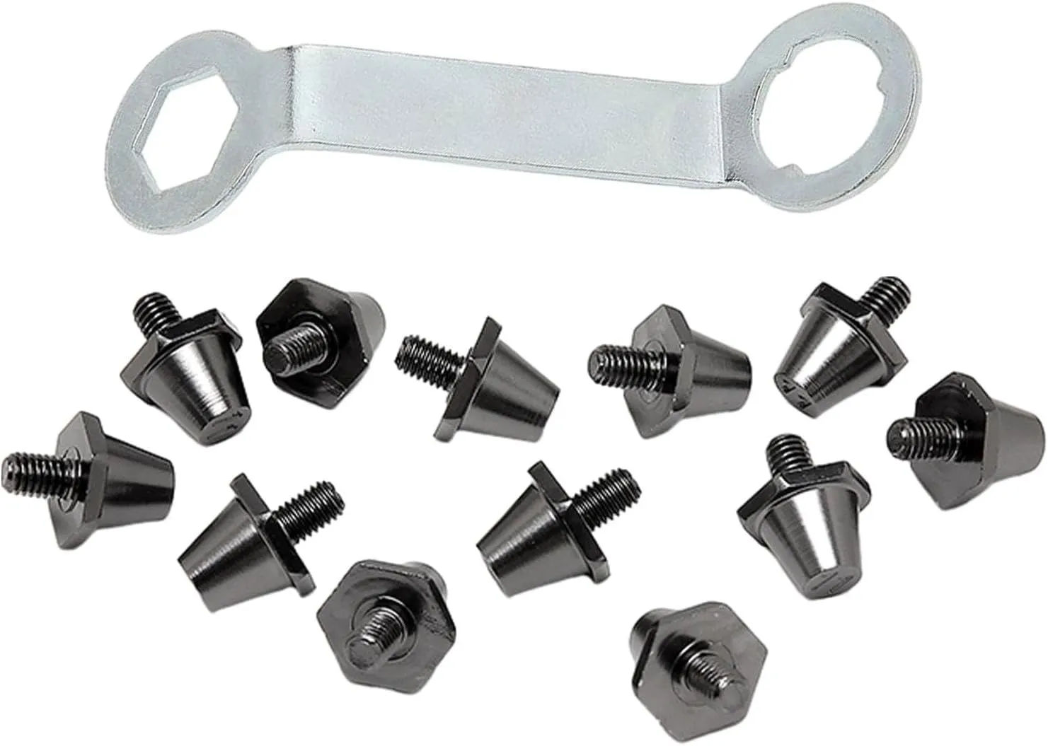12x Football Boot Soccer 11mm 13mm Professional Thread Screw 5mm Dia Replacement Spikes for Indoor Outdoor Sports