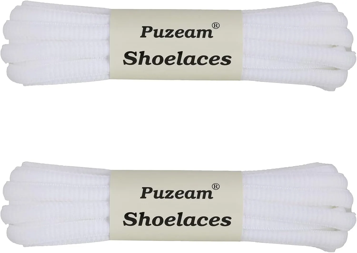 2 Pairs Oval Athletic Shoelaces 30 Colors 1/4" Half Round Shoe Laces for Sneakers
