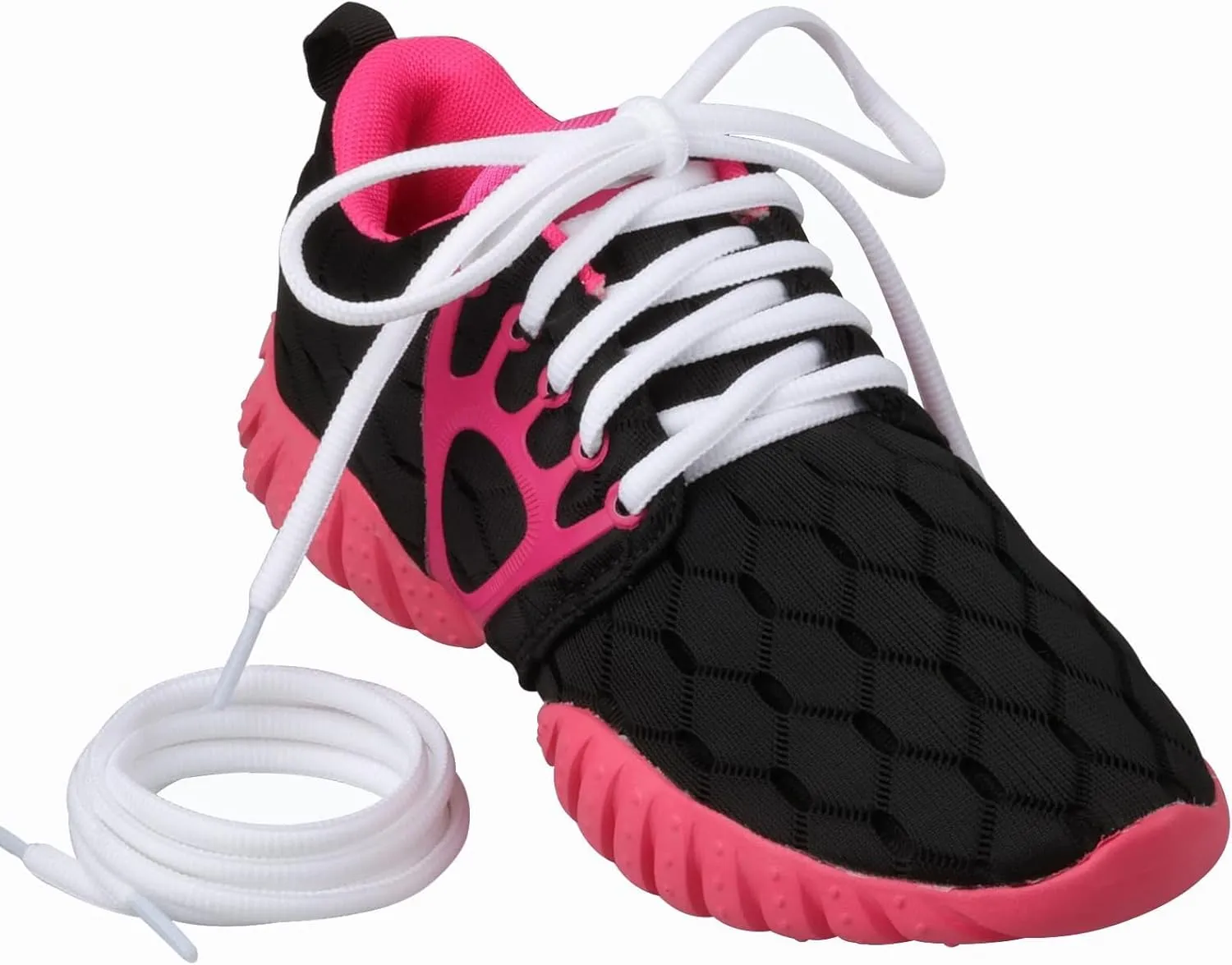 2 Pairs Oval Athletic Shoelaces 30 Colors 1/4" Half Round Shoe Laces for Sneakers