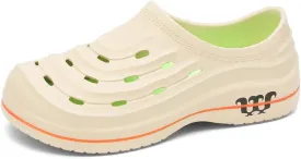 Armadillo Chef Shoes - Women's Kitchen Garden Nurse Shoes, Non-Slip, Comfortable, Waterproof, Oil Resistant, Black, Size 5.5