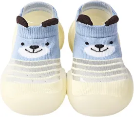 Baby Sock Shoes Boys Girls First Walking Shoes Non Slip Lightweight Toddler Infant Indoor Outdoor