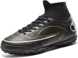 Boys Girls Indoor Soccer Shoes Kids Football Trainning Shoes Athletic Soccer Cleats Turf Shoes