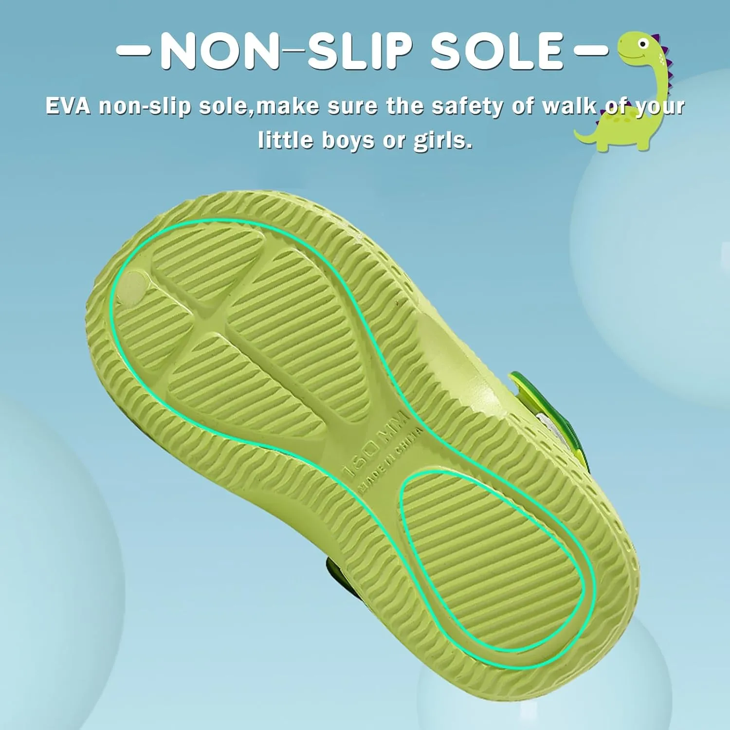 Boys Girls Toddler Clogs Little Kids Slip on Slides Sandals Children Summer Beach Pool Outdoor Water Shoes Shower Slippers