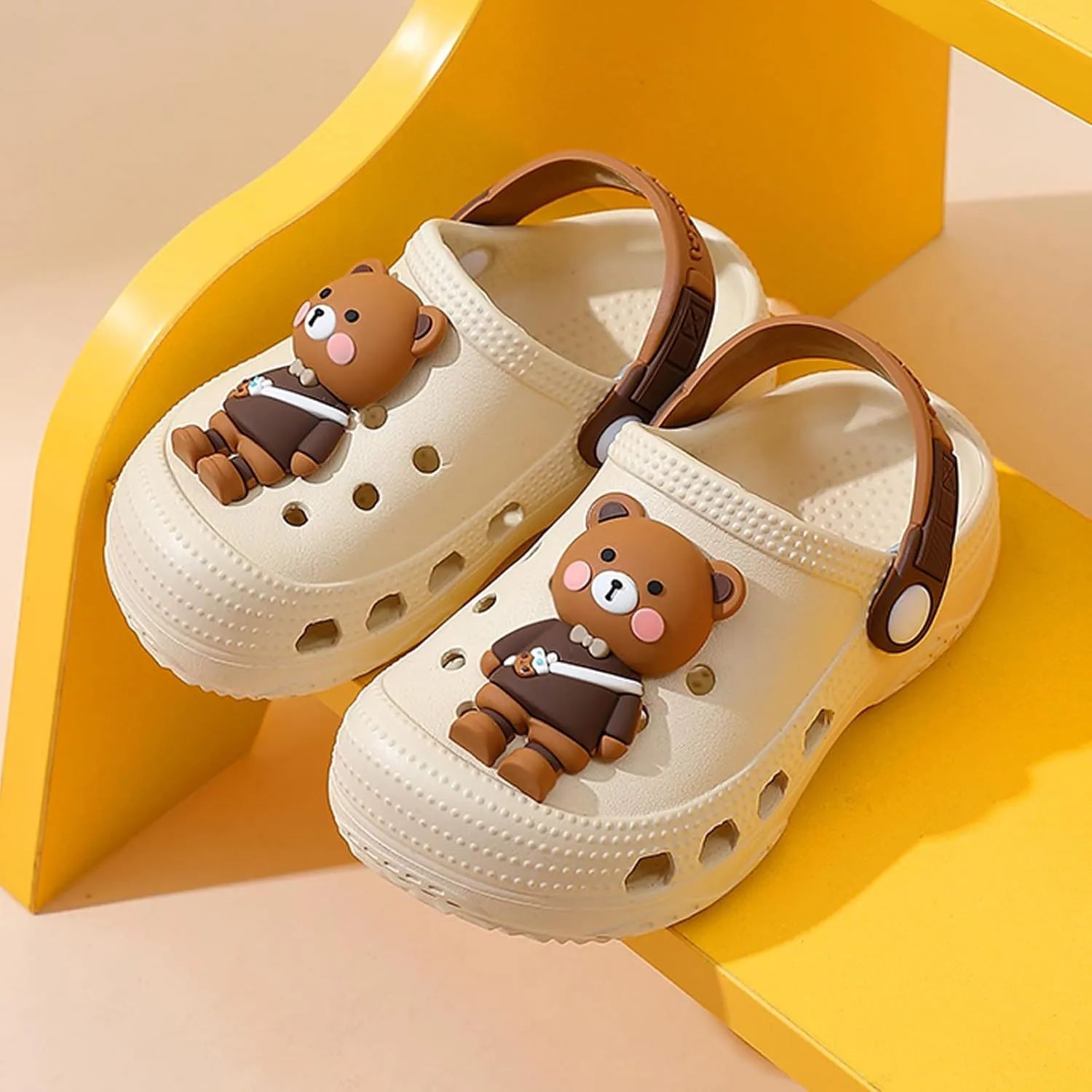 Boys Girls Toddler Clogs Little Kids Slip on Slides Sandals Children Summer Beach Pool Outdoor Water Shoes Shower Slippers