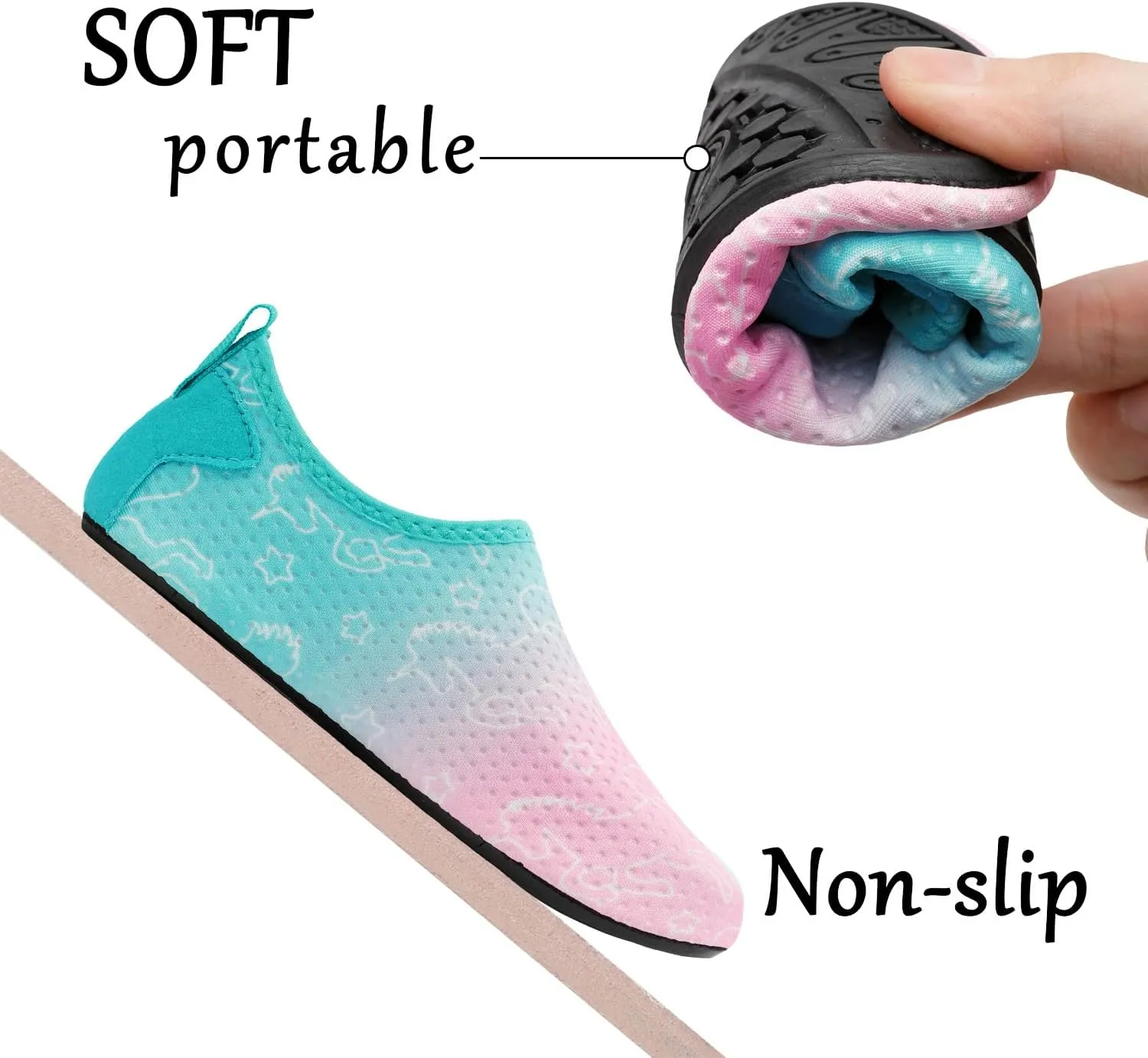 Centipede Demon Kids Water Shoes Girls Boys Outdoor Quick Dry Barefoot Aqua Socks for Sport Beach Swim Pool Surf