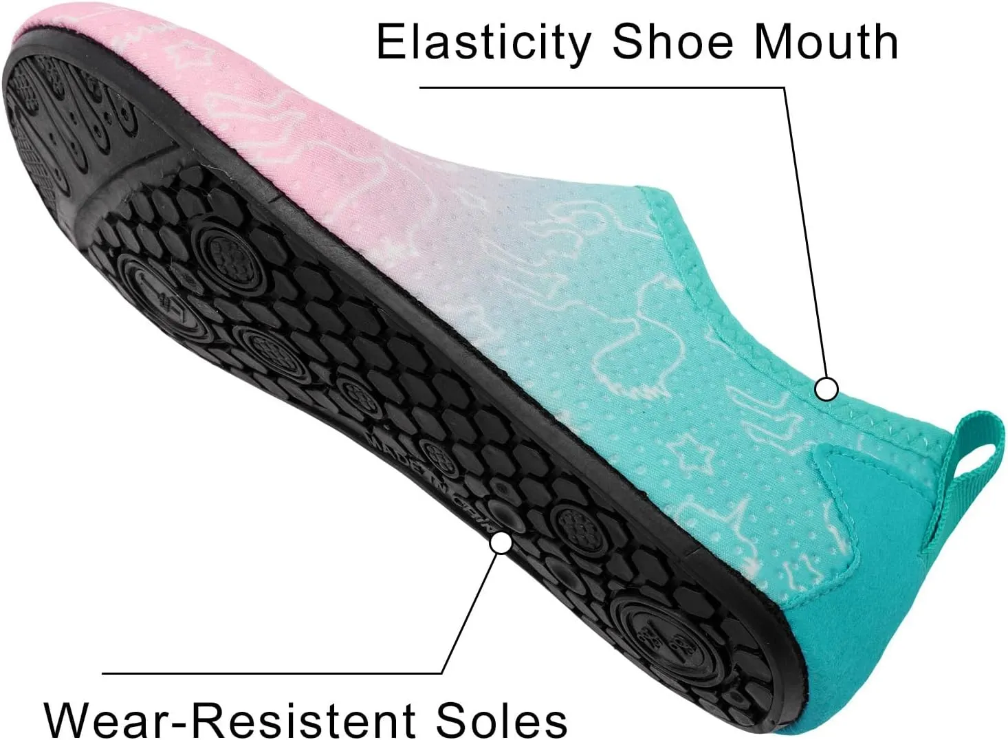 Centipede Demon Kids Water Shoes Girls Boys Outdoor Quick Dry Barefoot Aqua Socks for Sport Beach Swim Pool Surf