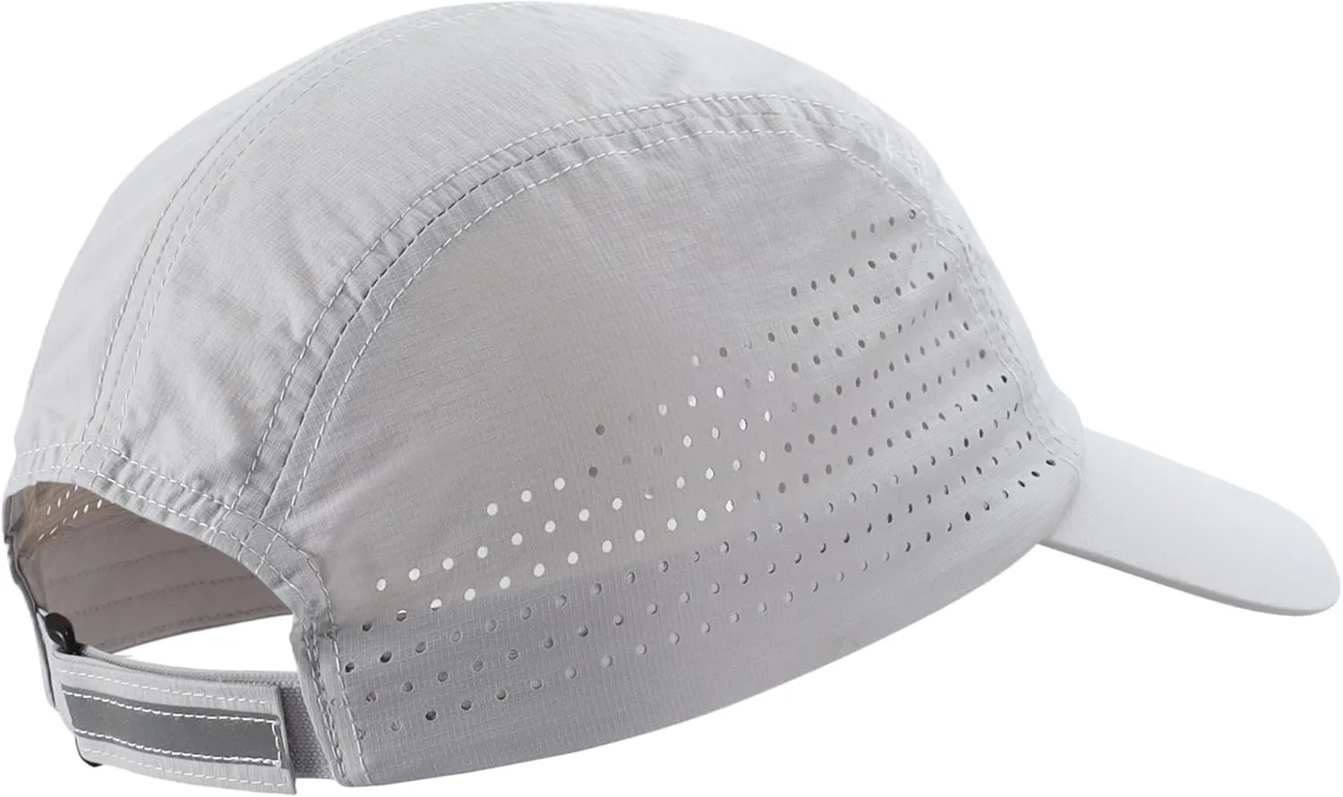 Connectyle Men's Breathable Run Hat Quick Dry Reflective Sport Cap Adjustable Lightweight Baseball Hat Unstructured Design