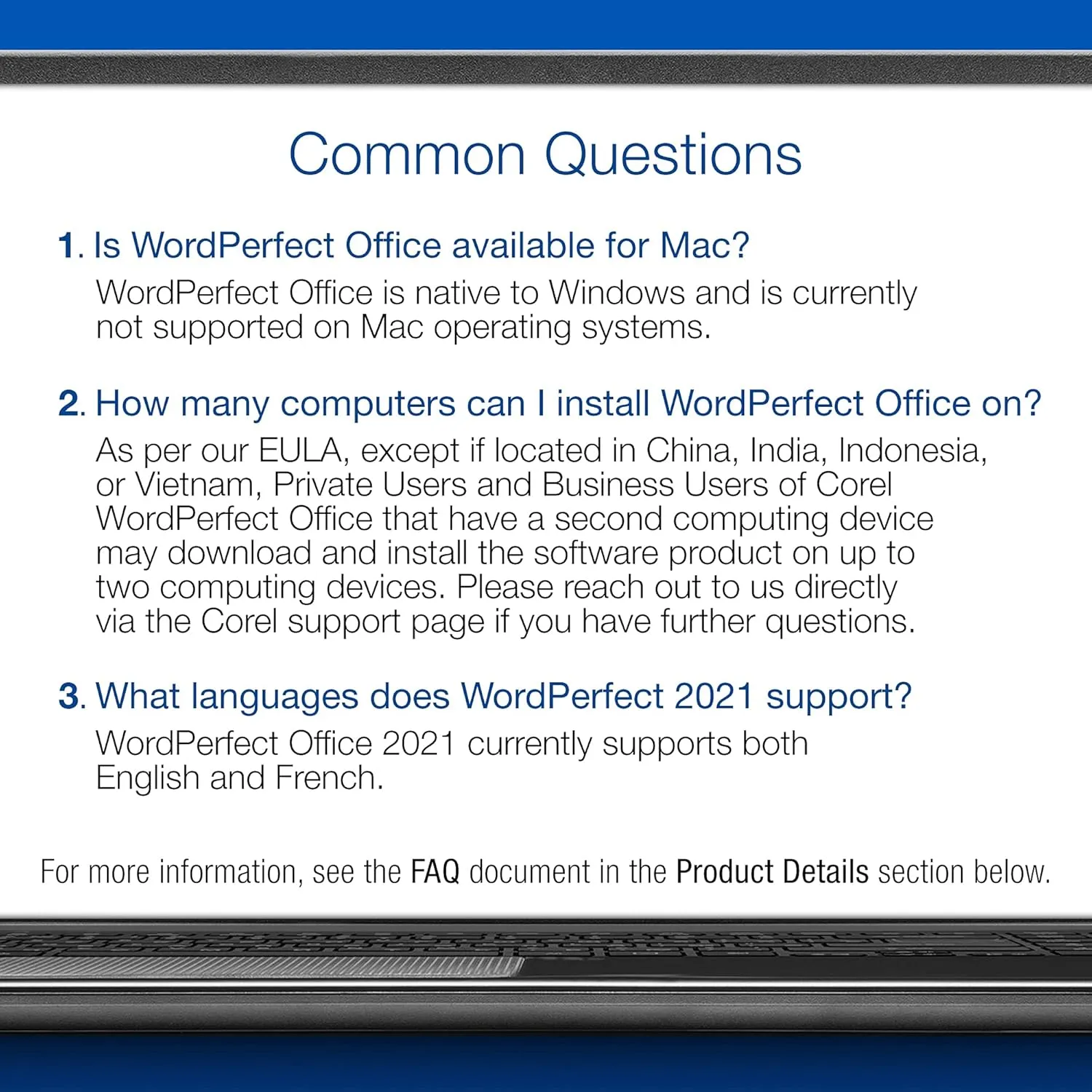 Corel WordPerfect Office Standard Upgrade 2021 | Office Suite of Word Processor, Spreadsheets & Presentation Software [PC Disc]