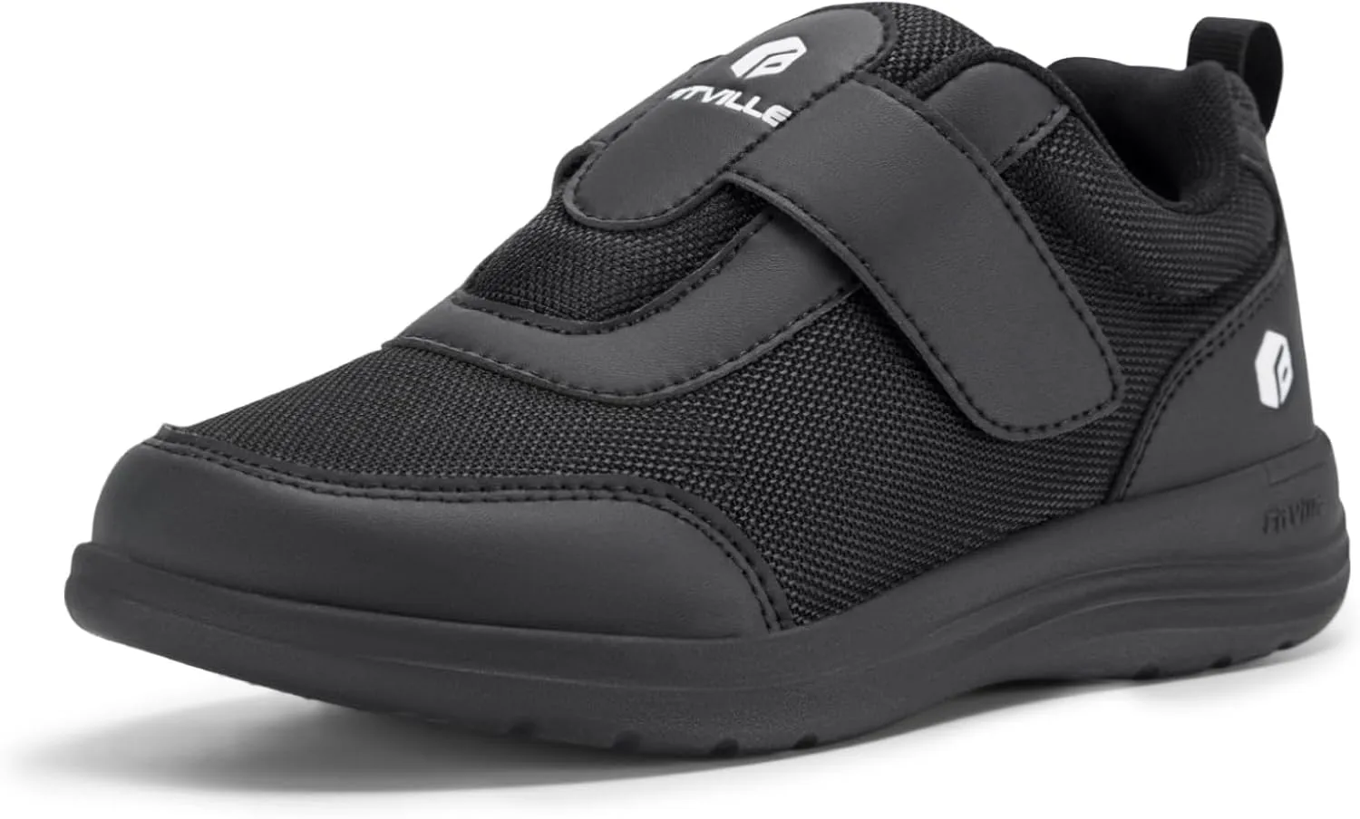 FitVille Diabetic Shoes for Women Wide Width, Fully Adjustable Straps Wide Width Shoes for Women for Edema and Swollen Feet