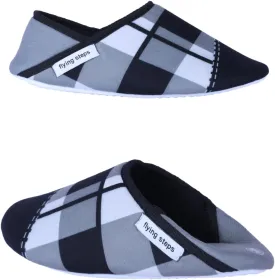 Flyingsteps Slippers for Men, Home Shoes, Non-Slip Sole, Warm and Comfortable, Plush Lining, Suitable for Bedroom, Bathroom, Living Room