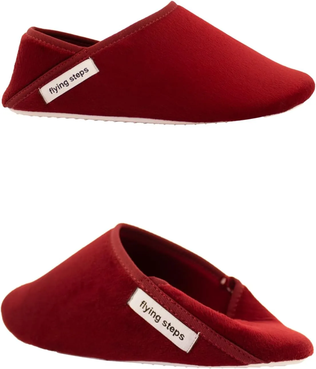 Flyingsteps Slippers for Men, Home Shoes, Non-Slip Sole, Warm and Comfortable, Plush Lining, Suitable for Bedroom, Bathroom, Living Room