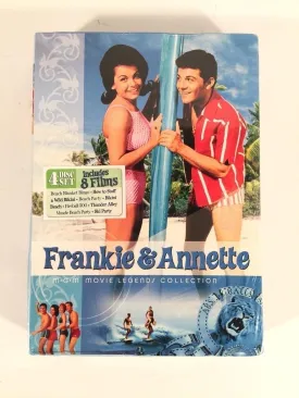 Frankie & Annette MGM Movie Legends Collection (Beach Blanket Bingo / How to Stuff a Wild Bikini / Beach Party / Bikini Beach / Fireball 500 / Thunder Alley / Muscle Beach Party / Ski Party)