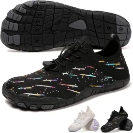 Hike Barefoot Shoes Womens Men,Unisex Barefoot Water Shoes Breathable, Anti-Slip Hiking Footwear for Athletic Wide Toe Shoe Footwear for Hiking, Walking, Running, Yoga, and Water Sports