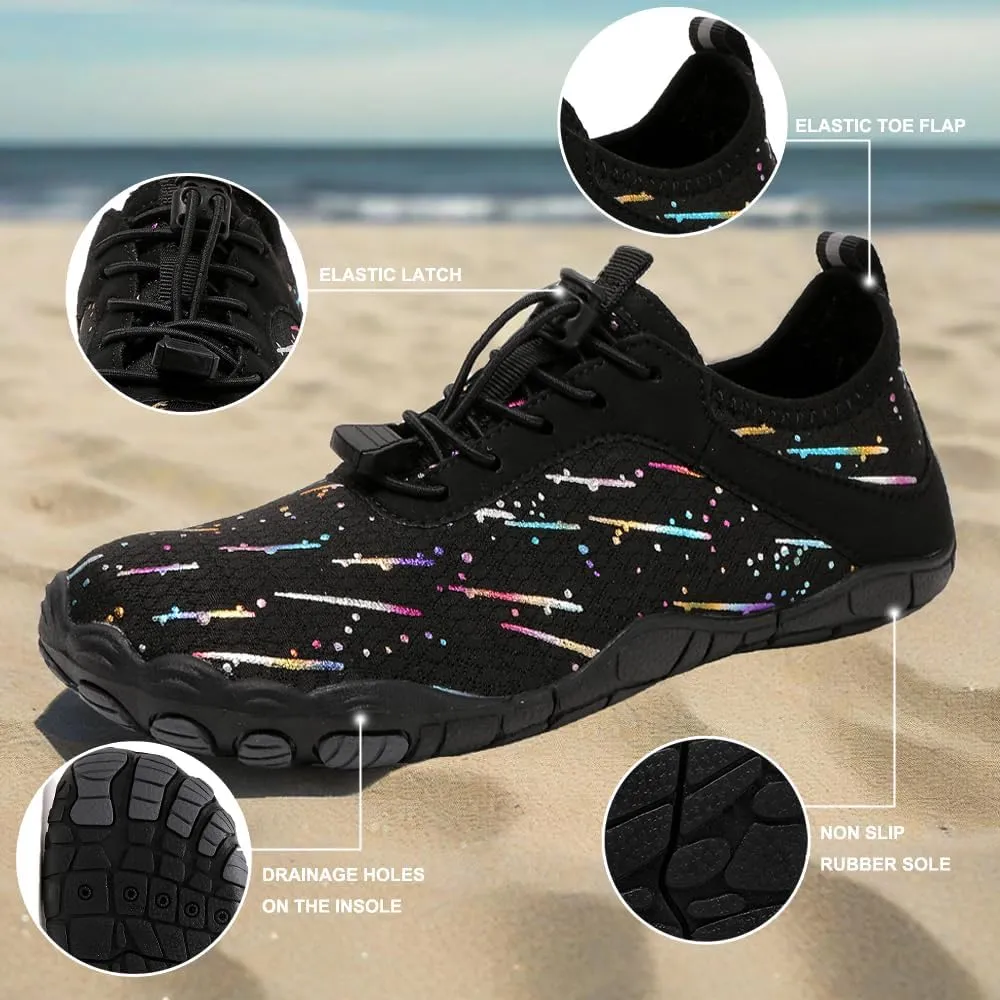 Hike Barefoot Shoes Womens Men,Unisex Barefoot Water Shoes Breathable, Anti-Slip Hiking Footwear for Athletic Wide Toe Shoe Footwear for Hiking, Walking, Running, Yoga, and Water Sports