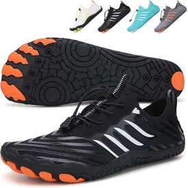 Hike Barefoot Shoes Womens Men,Unisex Barefoot Water Shoes Breathable, Anti-Slip Hiking Footwear for Athletic Wide Toe Shoe Footwear for Hiking, Walking, Running, Yoga, and Water Sports
