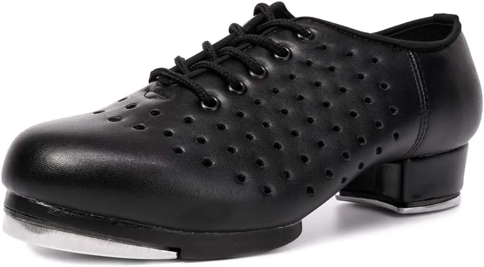 HROYL Women & Men Tap Shoes Unisex Tap Dance Shoes Women Girls Tap Shoes for Jazz Tap Shoes,CLdance5