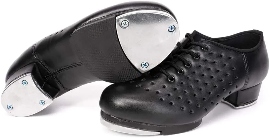 HROYL Women & Men Tap Shoes Unisex Tap Dance Shoes Women Girls Tap Shoes for Jazz Tap Shoes,CLdance5