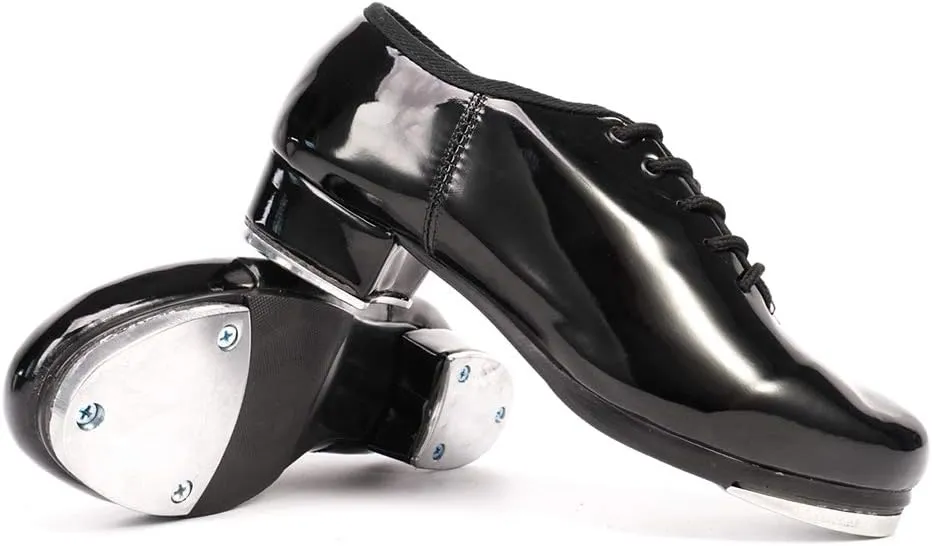 HROYL Women & Men Tap Shoes Unisex Tap Dance Shoes Women Girls Tap Shoes for Jazz Tap Shoes,CLdance5