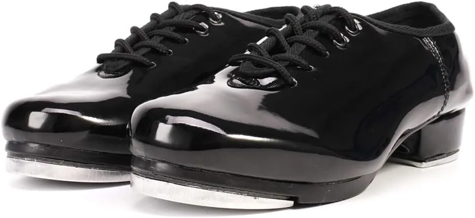 HROYL Women & Men Tap Shoes Unisex Tap Dance Shoes Women Girls Tap Shoes for Jazz Tap Shoes,CLdance5