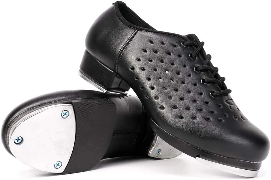 HROYL Women & Men Tap Shoes Unisex Tap Dance Shoes Women Girls Tap Shoes for Jazz Tap Shoes,CLdance5