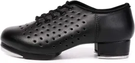 HROYL Women & Men Tap Shoes Unisex Tap Dance Shoes Women Girls Tap Shoes for Jazz Tap Shoes,CLdance5