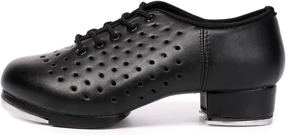 HROYL Women & Men Tap Shoes Unisex Tap Dance Shoes Women Girls Tap Shoes for Jazz Tap Shoes,CLdance5