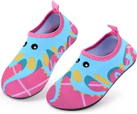 Kids Boys Girls Swim Water Shoes, Toddler Kids Swim Water Shoes Non-Slip Quick Dry Beach Shoes,Barefoot Sports Shoes Aqua Socks for Beach Outdoor Sports