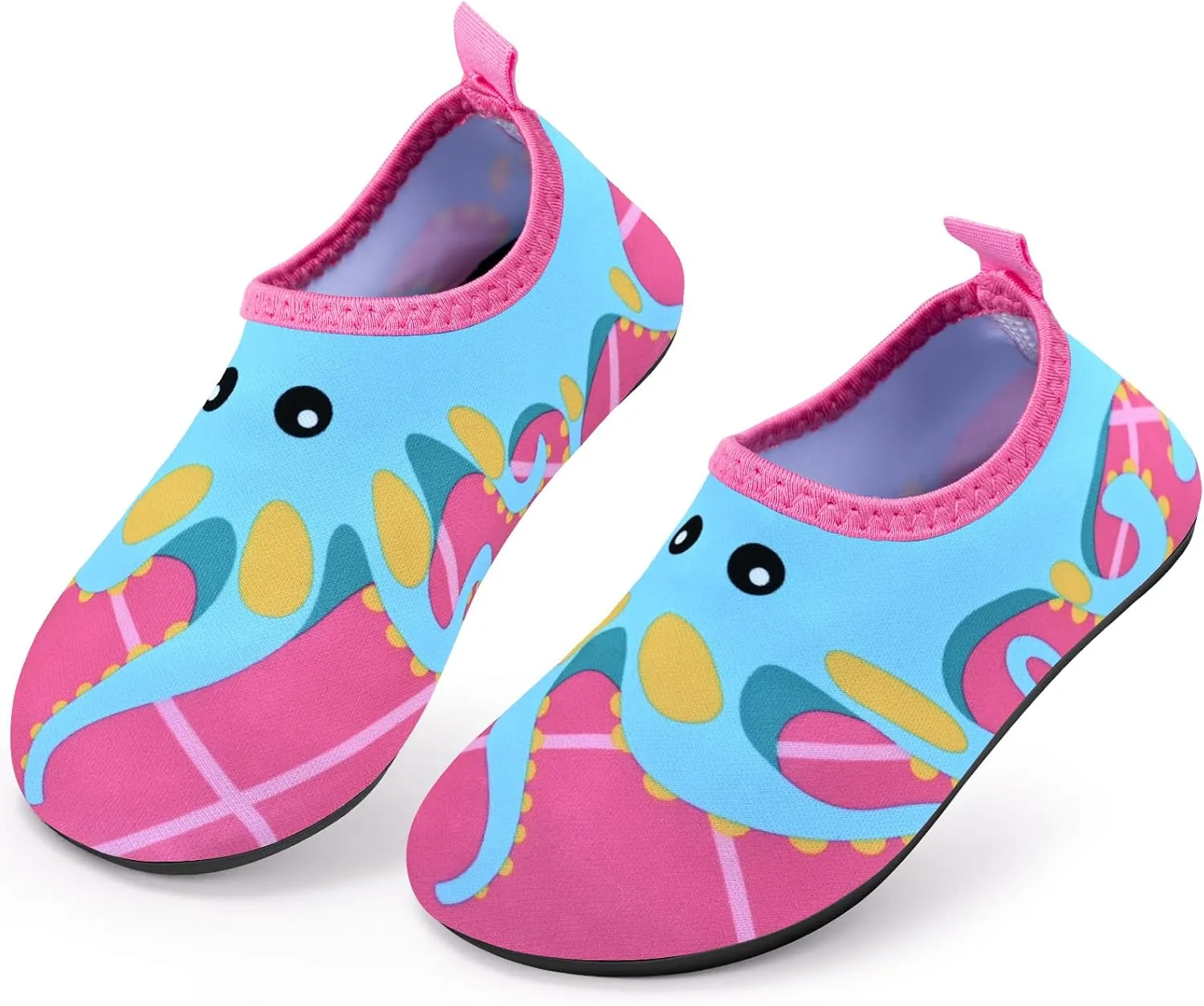 Kids Boys Girls Swim Water Shoes, Toddler Kids Swim Water Shoes Non-Slip Quick Dry Beach Shoes,Barefoot Sports Shoes Aqua Socks for Beach Outdoor Sports