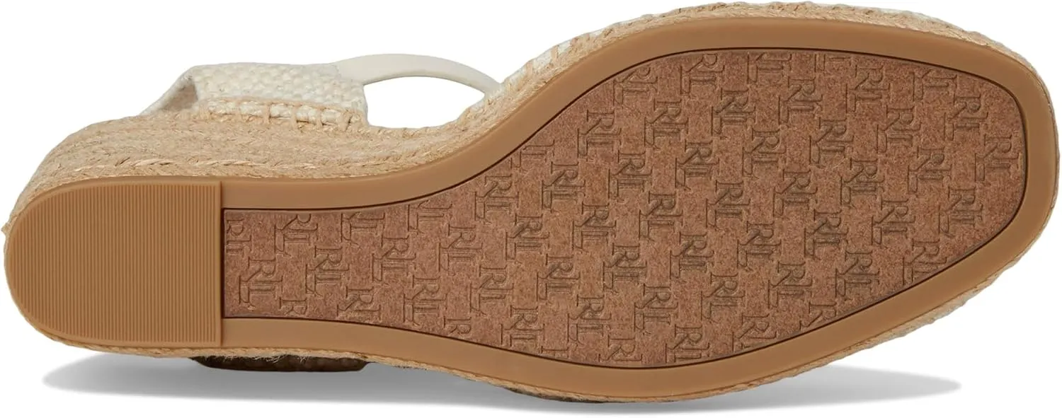 Lauren Ralph Lauren Women's Robby Canvas & Jute Espadrille