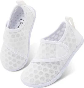 LeIsfIt Toddler Water Shoes Boys Girls Aqua Socks Kids Breathable Swim Shoes Non-Slip Barefoot Beach Shoes