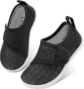 LeIsfIt Toddler Water Shoes Boys Girls Aqua Socks Kids Breathable Swim Shoes Non-Slip Barefoot Beach Shoes