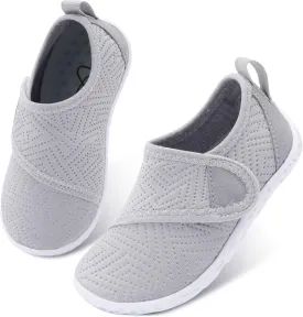 LeIsfIt Toddler Water Shoes Boys Girls Aqua Socks Kids Breathable Swim Shoes Non-Slip Barefoot Beach Shoes