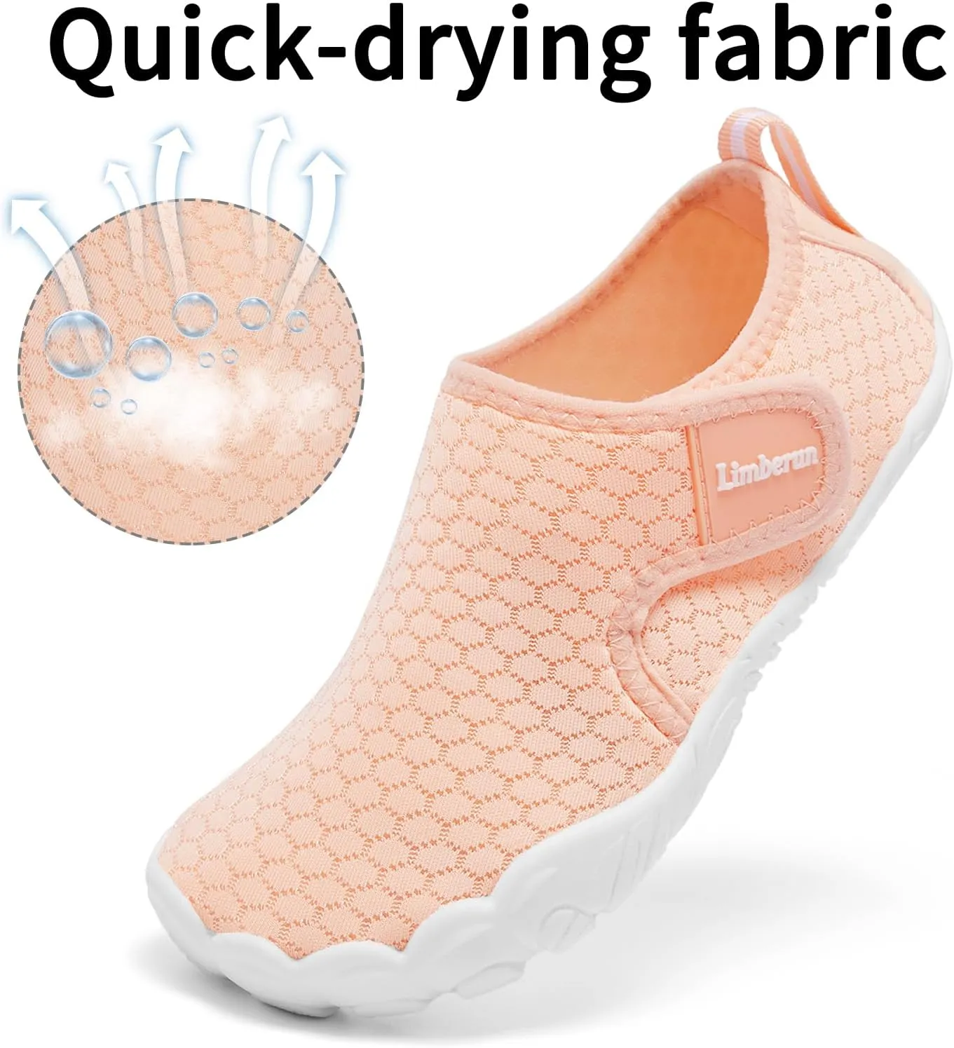 Limberun Kids Water Shoes for Girls Boys Kids Swimming Shoes Kids Beach Shoes
