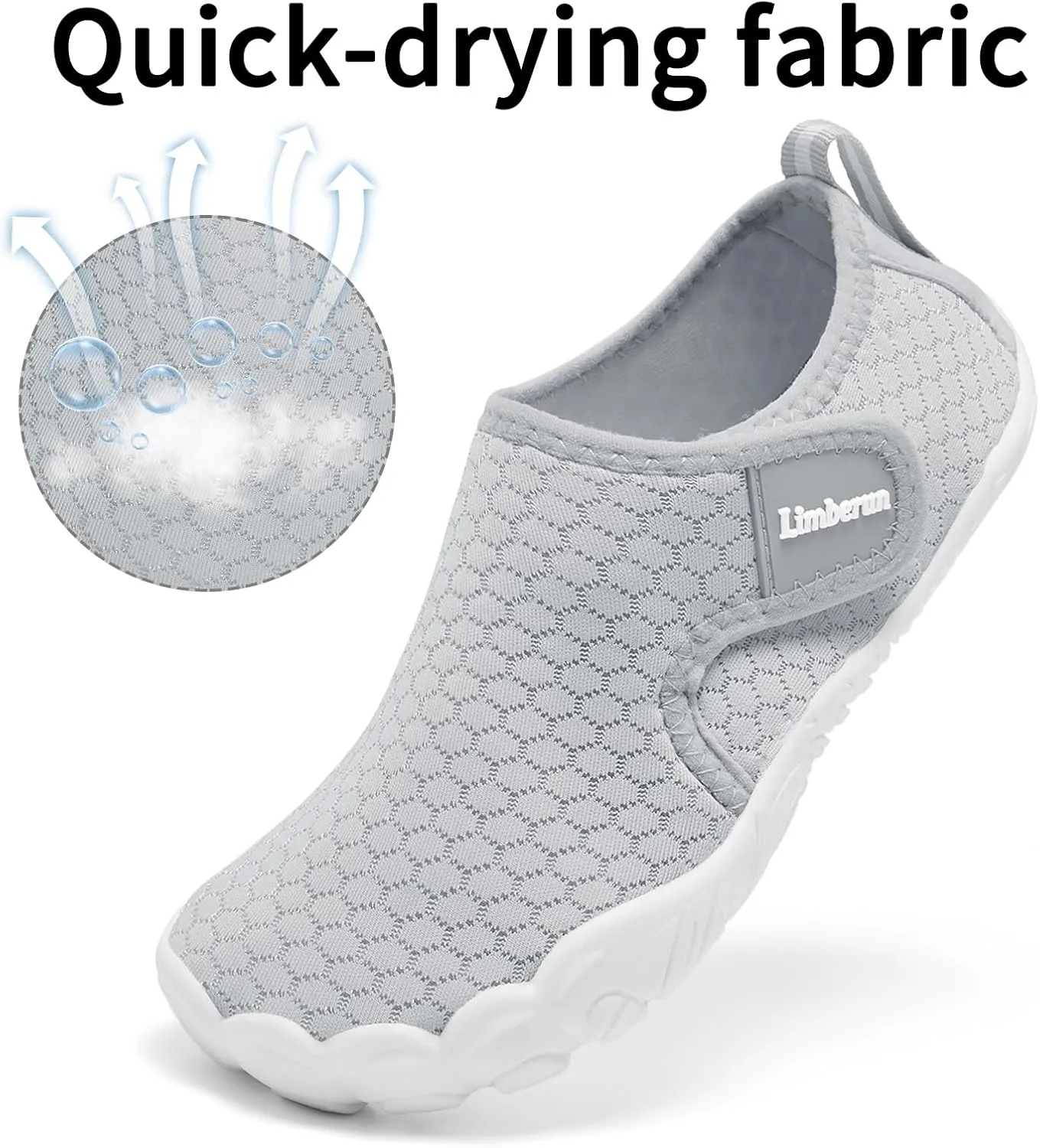 Limberun Kids Water Shoes for Girls Boys Kids Swimming Shoes Kids Beach Shoes