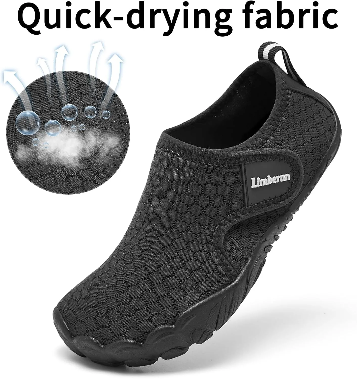 Limberun Kids Water Shoes for Girls Boys Kids Swimming Shoes Kids Beach Shoes