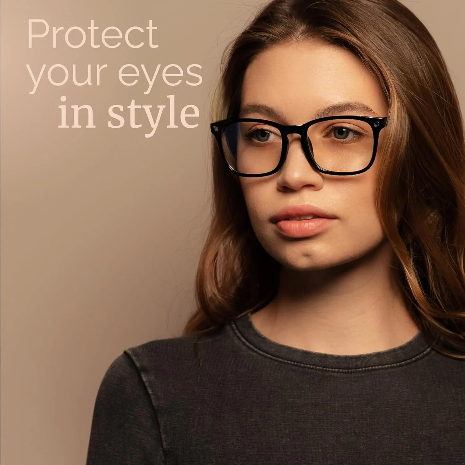 livho High Tech Blue Light Glasses - Advanced 99% Blue Light Blocking Computer Glasses - Anti Eyestrain & UV Glare Protection