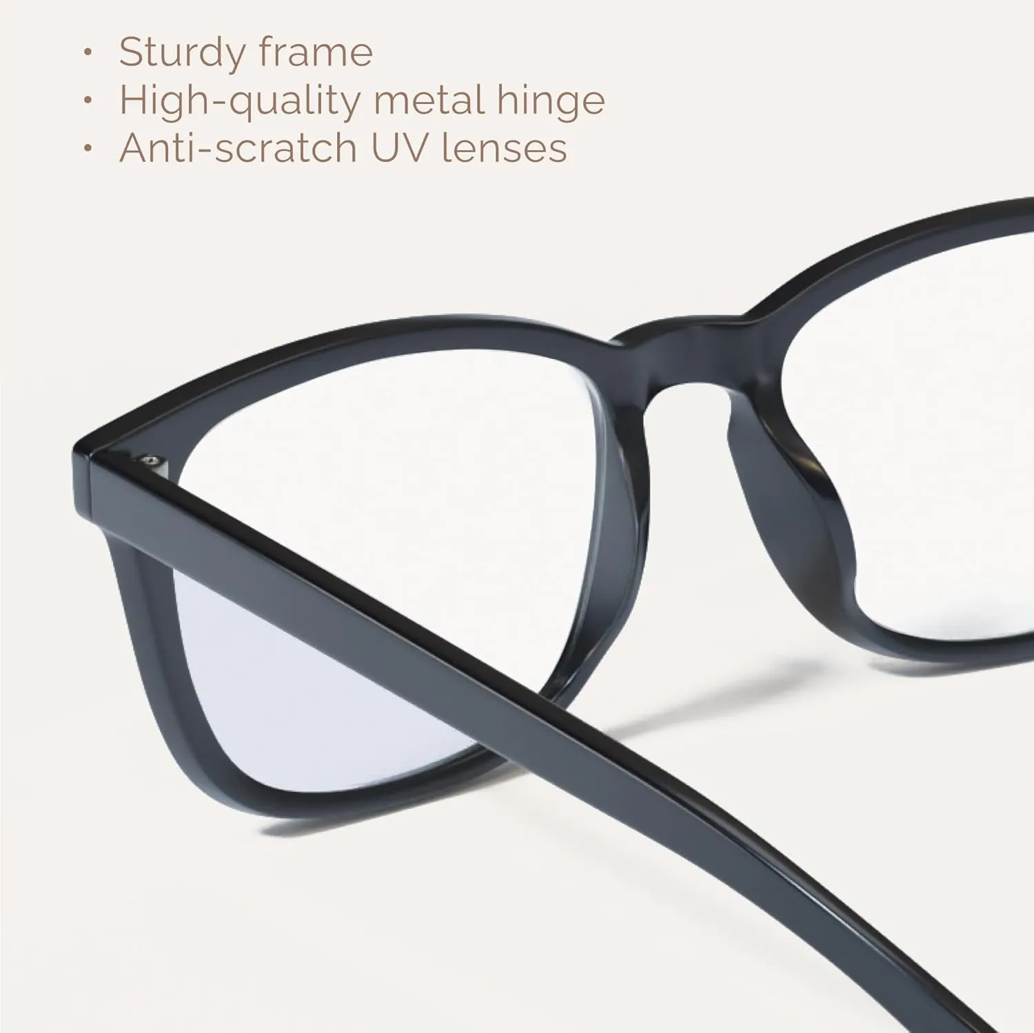 livho High Tech Blue Light Glasses - Advanced 99% Blue Light Blocking Computer Glasses - Anti Eyestrain & UV Glare Protection