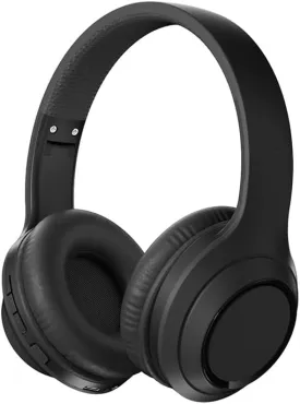 M6 Wireless Gaming Headset, Lightweight, Comfortable,Memory Foam & Premium Leatherette Ear Cushions, Stereo Headphones, Gaming Headphones with Mic for Mobile Device (Black)