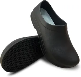 Mens Clogs Non Slip Chef Shoes for Women Men Food Service Comfortable Water Resistant Unisex Nursing Nurse Shoes for Work Kitchen Restaurant