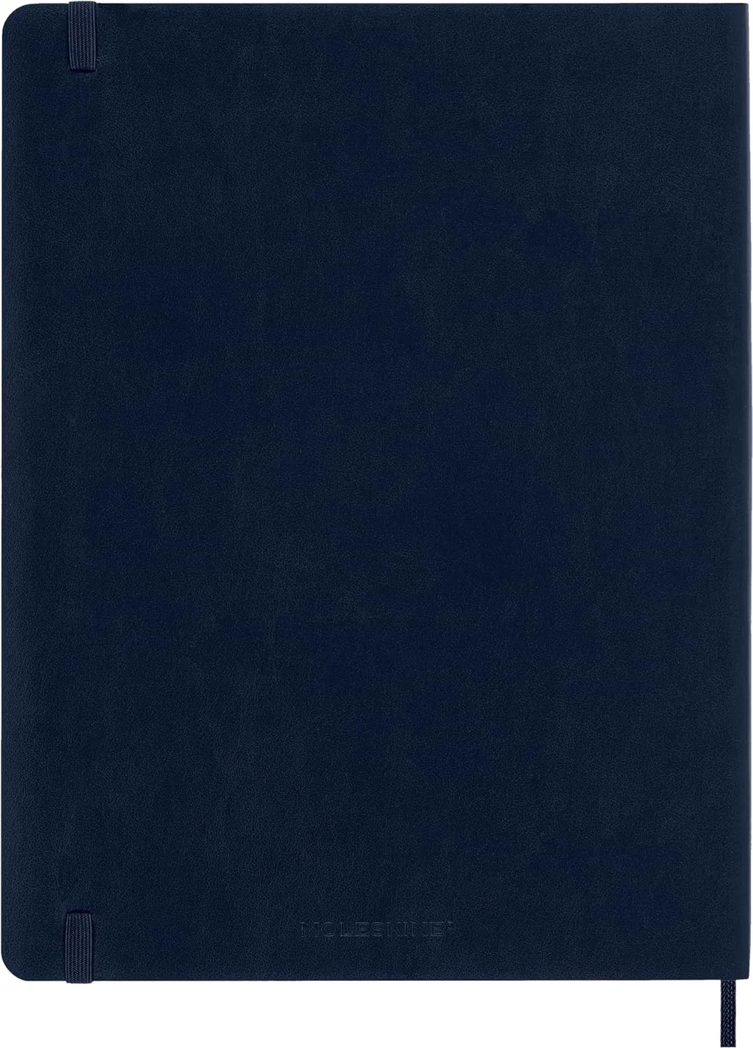Moleskine Classic Notebook, Soft Cover, XL (7.5" x 9.5") Ruled/Lined, Sapphire Blue, 192 Pages
