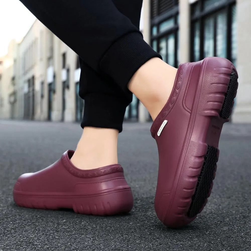 Non Slip Chef Shoes for Menfor Men with Removable Insole Lightweight Breathable Mens Food Service Chef Shoes for Kitchen, Chef, Restaurant