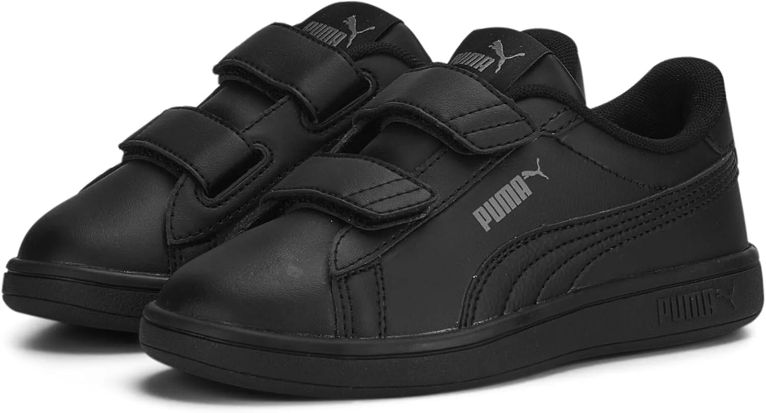 PUMA Unisex-Child Smash Hook and Loop Sneaker