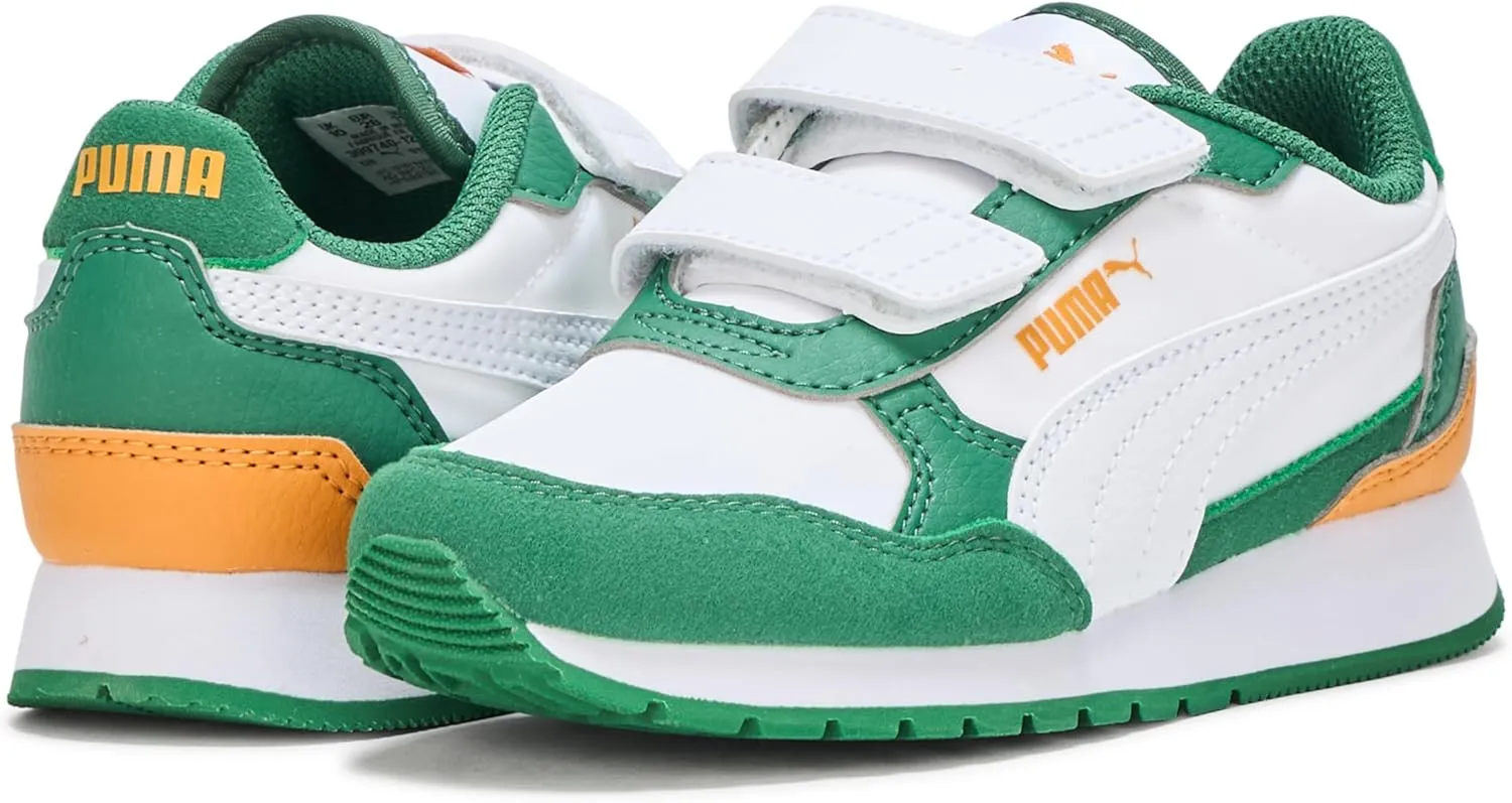 PUMA Unisex-Child St Runner Hook and Loop Sneaker