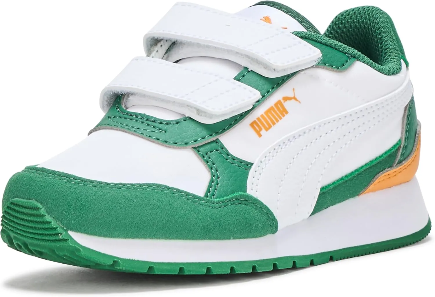 PUMA Unisex-Child St Runner Hook and Loop Sneaker