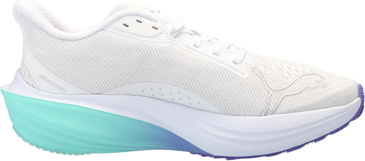 PUMA Women's Darter Pro Running Shoes, Sun Stream-Sunset Glow, 7.5
