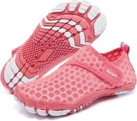 Racqua Boy's Girl's Kids Toddler Water Shoes Quick Dry Barefoot Lightweight Pool Swim Beach Sport Aqua Shoes(Toddler/Little Kid/Big Kid)