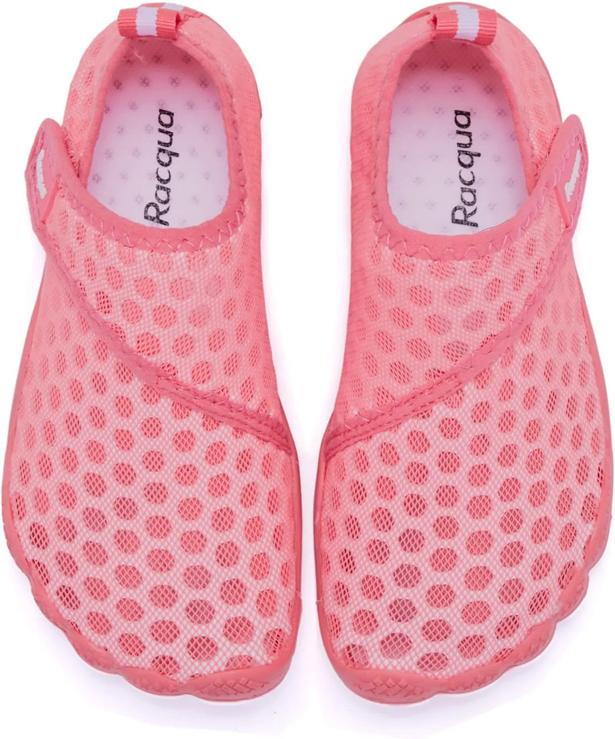 Racqua Boy's Girl's Kids Toddler Water Shoes Quick Dry Barefoot Lightweight Pool Swim Beach Sport Aqua Shoes(Toddler/Little Kid/Big Kid)