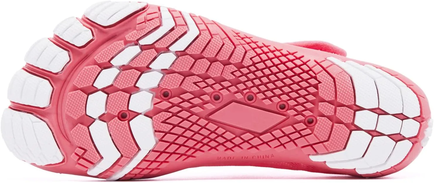 Racqua Boy's Girl's Kids Toddler Water Shoes Quick Dry Barefoot Lightweight Pool Swim Beach Sport Aqua Shoes(Toddler/Little Kid/Big Kid)