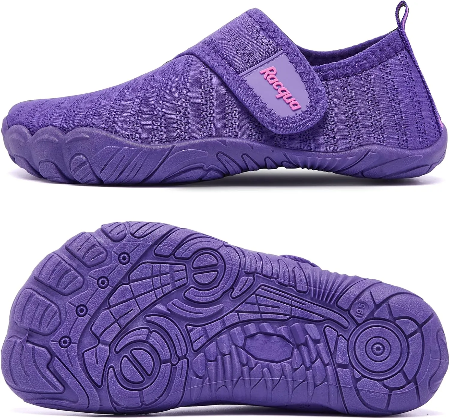 Racqua Kids Water Shoes Girls Boys Quick Dry Shoes Non-Slip Lightweigh Swim Outdoor Shoes(Little Kid/Big Kid)