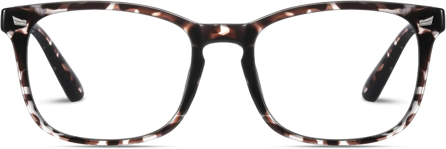 Reading Glasses for Women Men - Anti Glare Blue Light Blocking Glasses,Sturdy Eyeglasses
